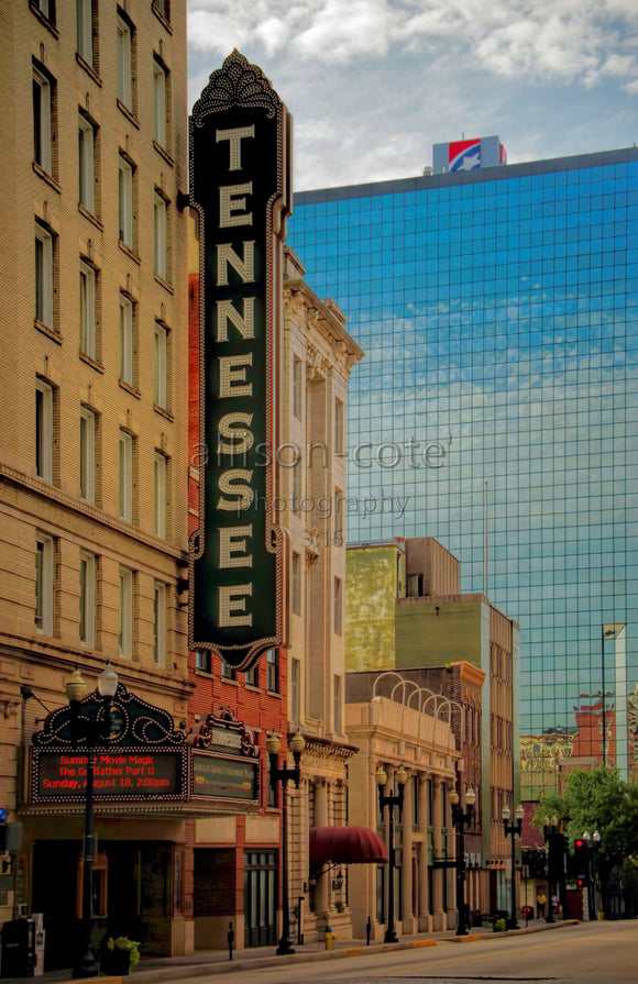 Tennessee Theater Downtown by Ann Allison Cote