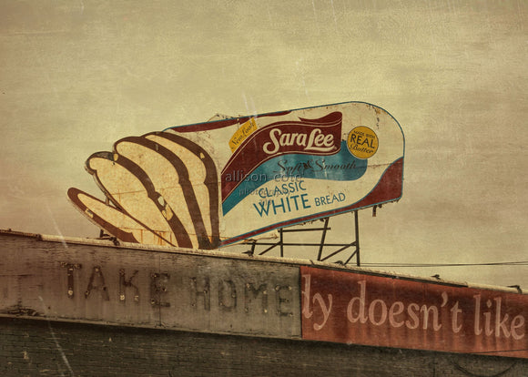 Sara Lee Sign Knoxville,Tn.  by Ann Allison Cote'