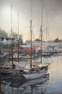 "Harbor Morning" by Tom Bluemlien