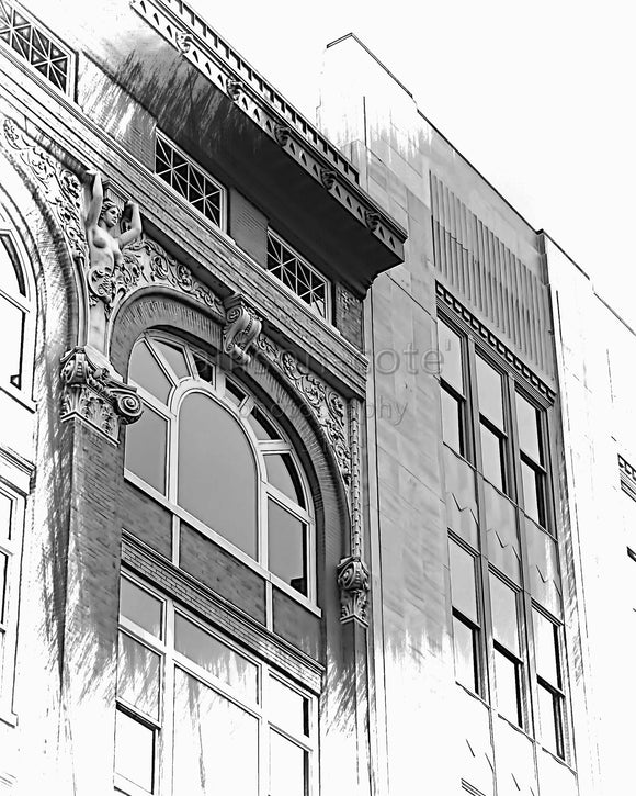 Historic architecture Downtown Knoxville   by Ann Cote'