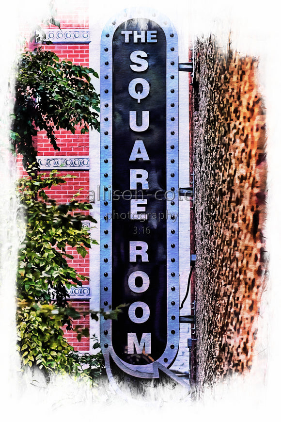 Square Room by Ann Allison Cote'