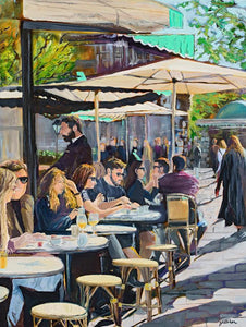Brunching-Cafe Les Deux Magots by Gretchen Sexton