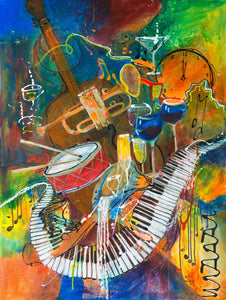 "Midnight Jazz Gang"  by Phyllis Shipley